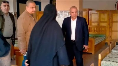 وكيل تعليم دمياط يتفقد مقرات المبيت لقوات تأمين الانتخابات الرئاسية 