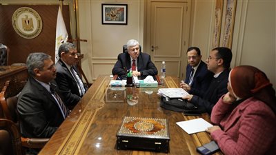 وزير التعليم العالي يلتقي الدكتور قليني 