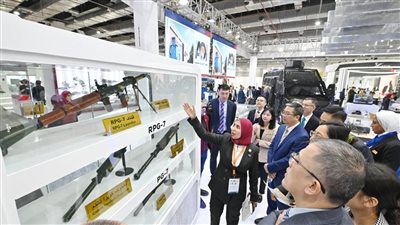 إقبال من المؤسسات العالمية لتفقد جناح الهيئة العربية للتصنيع بمعرض إيدكس 2023