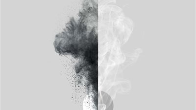 الفرق بين الدخان والهباء الجوي