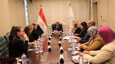 وزير التعليم يبحث مع نائب مدير معهد جوته أوجه التعاون المشترك