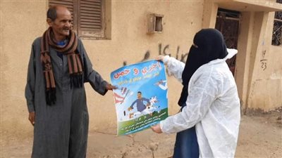  استمرار فعاليات الحملة الثالثة لتحصين الماشية في الإسماعيلية (صور) 