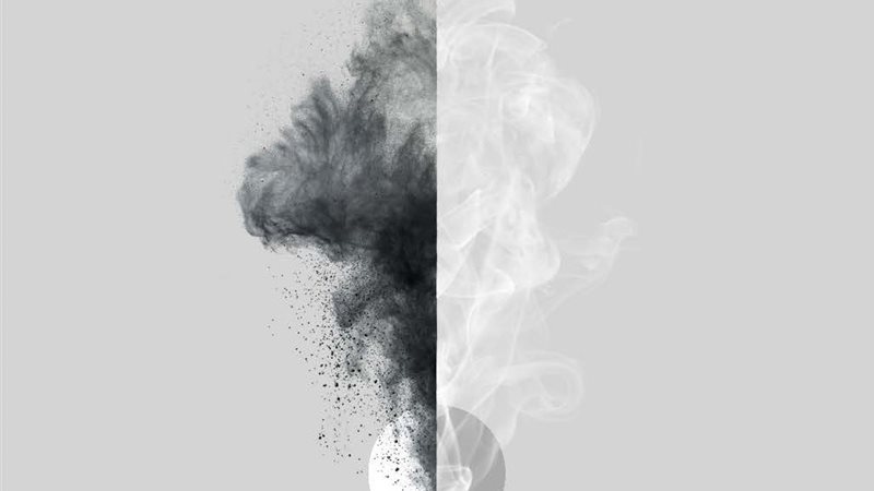 الفرق بين الدخان