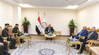 لقاءات متعددة داخل جناح وزارة الإنتاج الحربي بمعرض EDEX 2023 لبحث التعاون المشترك