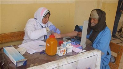الكشف على 289 مواطنا بمختلف التخصصات خلال قافلة طبية بالبحيرة 