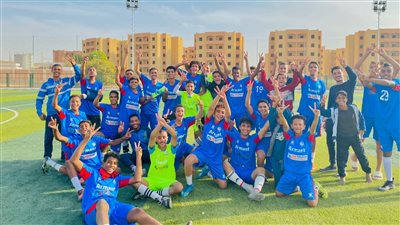 ناشئو أرمنت الحيط يصعدون لدوري القطاعات ممثلا لمحافظة الأقصر 