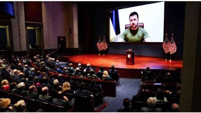 زيلينسكي يلغي بصورة مفاجئة خطابا كان مقررا أن يوجهه للكونجرس الأمريكي