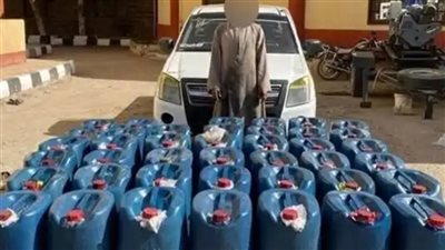 القبض على عاطل بحيازته 41 جركن سولار بدون فواتير بالأقصر