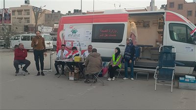 التحالف الوطني بشمال سيناء ينظم حملة التبرع بالدم لدعم الفلسطينيين
