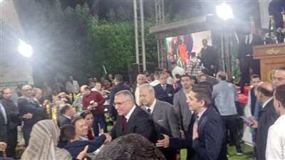 انطلاق المؤتمر الختامي للمرشح الرئاسي عبد السند يمامة بمنيل شيحة 