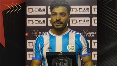 مهاب ياسر أفضل لاعب في مباراة المقاولون والداخلية بالدوري