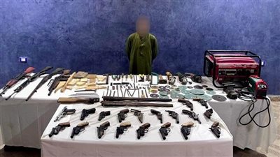 حبس صاحب ورشة لتصنيع الأسلحة النارية بدون ترخيص في أسيوط 