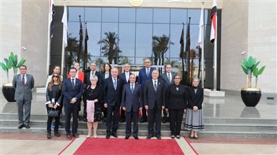 وزيـر العـدل يستقبل رئيس المحكمة الدستورية ونظيره المجري