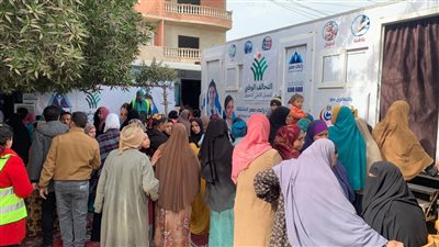 تضامن الفيوم تنظم قافلة طبية مجانية في 4 قرى