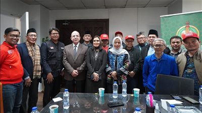 بيت الزكاة يستقبل 3 وفود من إندونيسيا للتبرع لإغاثة غزة 