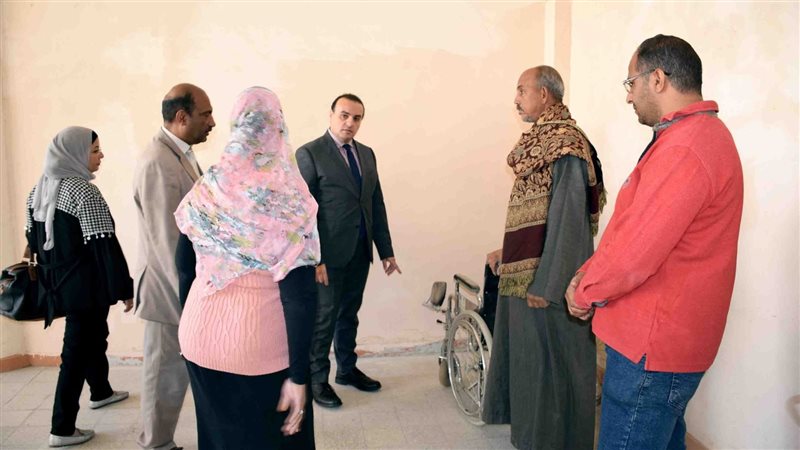 جانب من الجولة التفقدية،فيتو