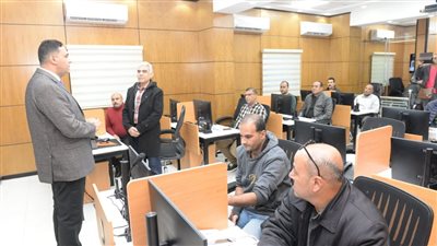 محافظ الدقهلية يتفقد الاستعدادات النهائية للانتخابات الرئاسية من داخل شبكة الطوارئ (صور)