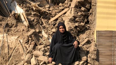 استجابة لـ «فيتو»، تضامن الأقصر تتولى إعادة إعمار منزل أسرة منهار 