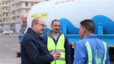 رئيس صرف الإسكندرية في جولة لتفقد استعدادات الشركة