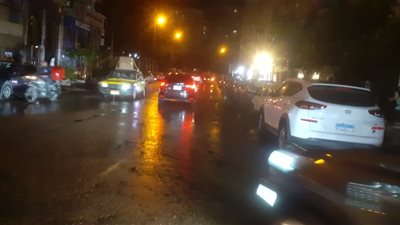 5 صور ترصد سقوط أمطار غزيرة في الإسكندرية 