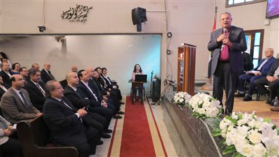 رئيس الإنجيلية يشهد رسامة شيوخ وشمامسة جدد لكنيسة مدينة نصر