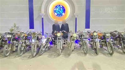 ضبط تشكيلين عصابيين لسرقة سيارة شركة ودرجات نارية فى الجيزة وسوهاج