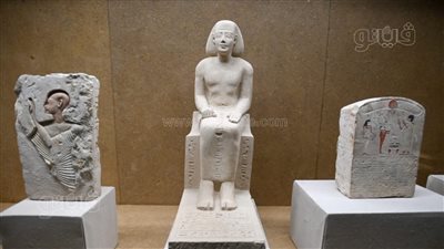 صاحب أول نصوص دينية، تعرف على آثار الملك أوناس بمتحف إيمحتب في سقارة 