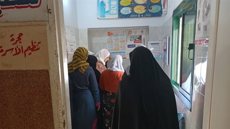 جانب من القافلة السكانية