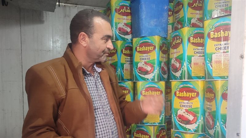 مضبوطات الجبن بالبحيرة،