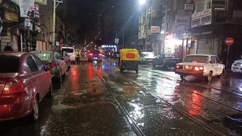 سقوط الأمطار في الإسكندرية،