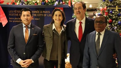 مشاركة مصرية بالتنظيم، تفاصيل لقاء وزير الرياضة مع نظيرته الفرنسية قبل الأولمبياد 