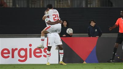 الزمالك يتقدم على أبو سليم الليبي 1-0 بعد 15 دقيقة 