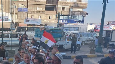 بأعلام مصر، توافد الناخبين على لجان المغتربين بالإسكندرية (صور)