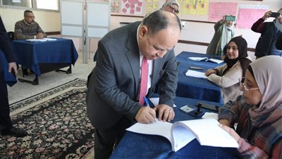 وزير المالية عقب إدلائه بصوته: المصريون يكتبون تاريخًا في الممارسة الديموقراطية 