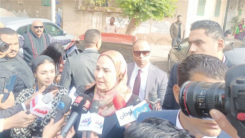 وزيرة التضامن الاجتماعي،