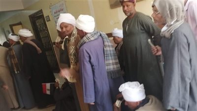 مشاركة ملحوظة لكبار السن بالانتخابات الرئاسية 2024 في قنا (صور)