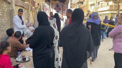 النساء يتصدرن المشهد أمام لجان الانتخابات الرئاسية بالمنيا (فيديو)