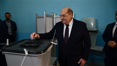  رئيس الشيوخ يدلي بصوته في الانتخابات الرئاسية ويشيد بجهود قضاة مصر