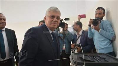 وزير التعليم العالي يدلي بصوته في الانتخابات الرئاسية 2024
