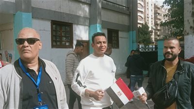 محمود الليثي يدلى بصوته فى الانتخابات الرئاسية 2024 (صور)