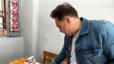 ماذا قال حكيم بعد الإدلاء بصوته في انتخابات الرئاسة؟ فيديو 