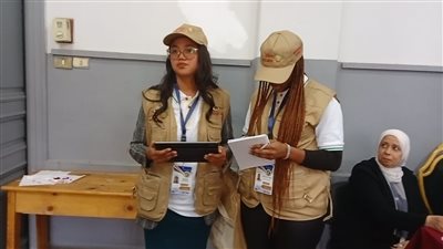 مفوضية الاتحاد الأفريقي تتابع الانتخابات الرئاسية من المنوفية