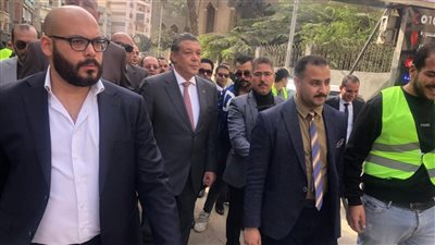 حملة حازم عمر تواصل أعمالها، والمرشح يتفقد عددا من لجان التصويت