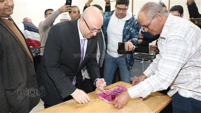 محافظ بني سويف يدلي بصوته فى انتخابات الرئاسة بلجنة المغتربين (فيديو) 