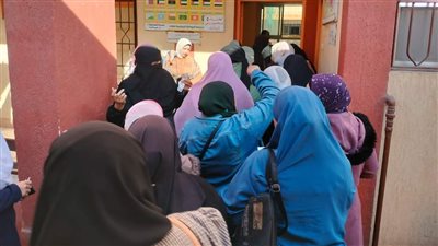 زحام شديد في الزهراء واسطبل عنتر للتصويت بالانتخابات الرئاسية 2024 