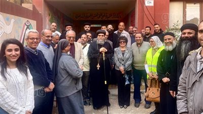 أساقفة وقساوسة بني سويف يدلون بأصواتهم بالانتخابات الرئاسية (صور)