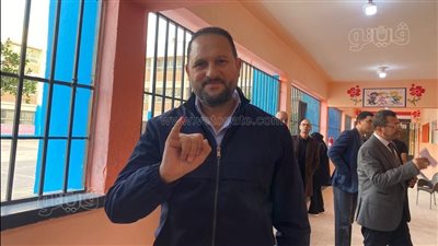 عماد زيادة: السيسي لازم يكمل إنجازاته والتصويت الانتخابي واجب وطني (صور)