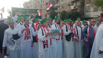 مسيرات للطرق الصوفية في الجمالية احتفالا بالأجواء الانتخابية (فيديو وصور)