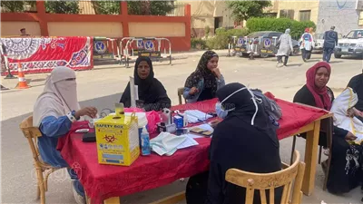  قوافل طبية أمام لجان الانتخابات الرئاسية في أسوان (فيديو وصور)