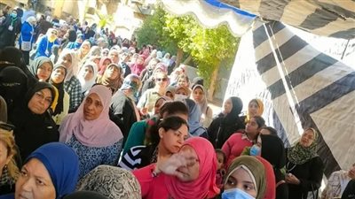 إقبال كثيف من السيدات على لجان بندر ومركز قنا 